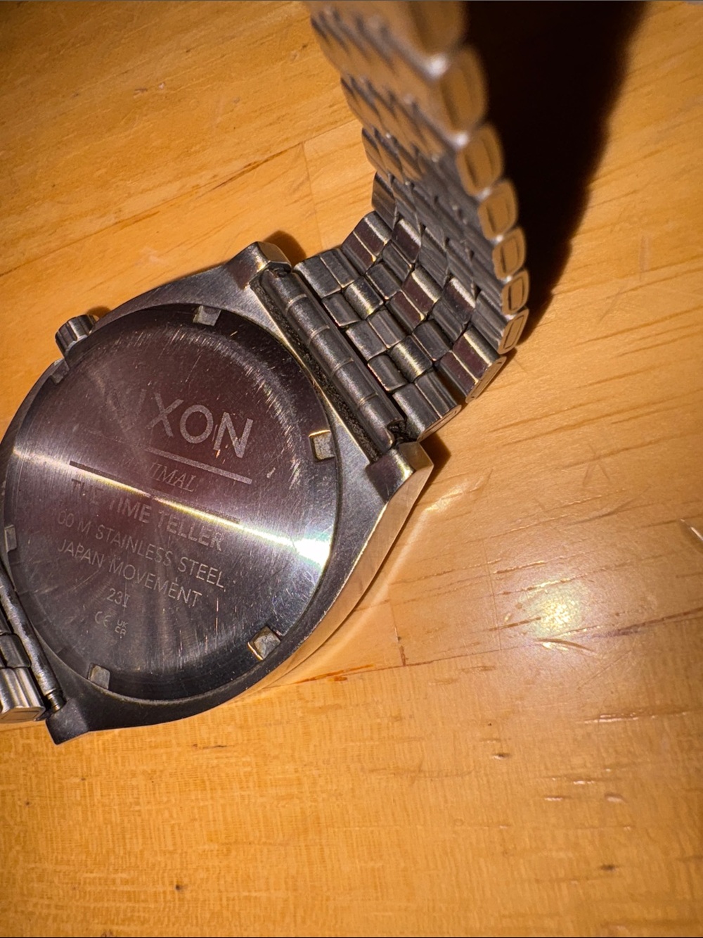 Nixon Stainless Steel Watch with Turquoise Dial - Picture 5 of 6
